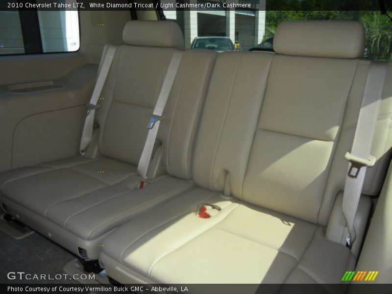 White Diamond Tricoat / Light Cashmere/Dark Cashmere 2010 Chevrolet Tahoe LTZ