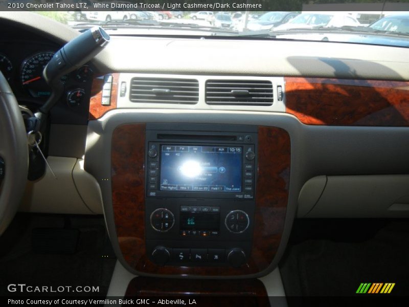 White Diamond Tricoat / Light Cashmere/Dark Cashmere 2010 Chevrolet Tahoe LTZ