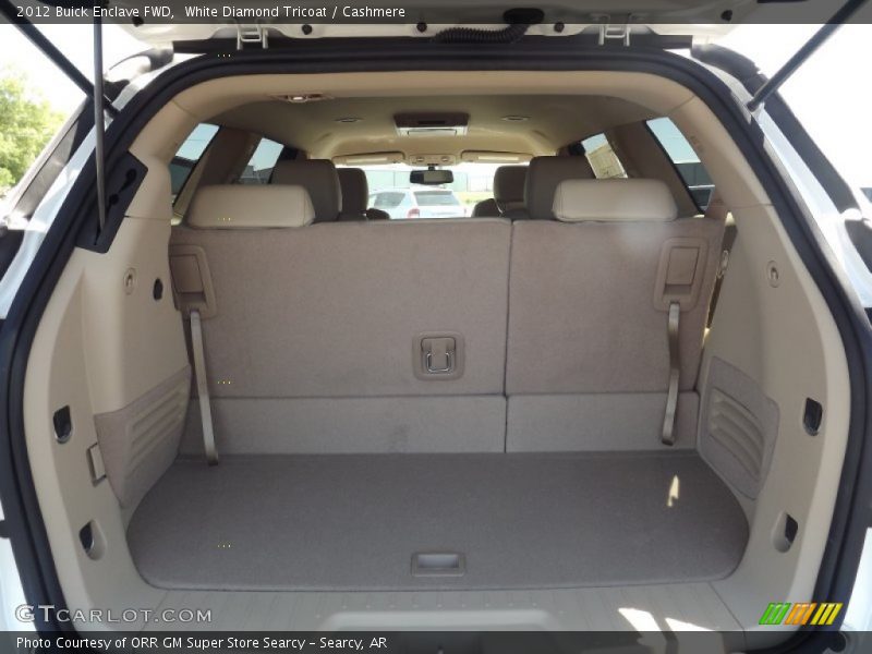White Diamond Tricoat / Cashmere 2012 Buick Enclave FWD