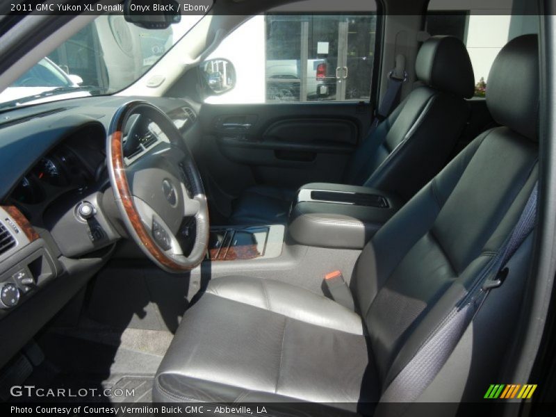 Onyx Black / Ebony 2011 GMC Yukon XL Denali