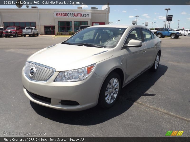 Gold Mist Metallic / Cashmere 2012 Buick LaCrosse FWD