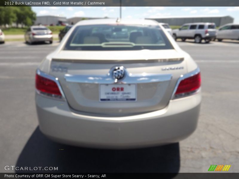 Gold Mist Metallic / Cashmere 2012 Buick LaCrosse FWD