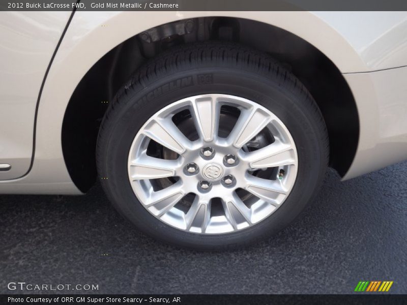 Gold Mist Metallic / Cashmere 2012 Buick LaCrosse FWD