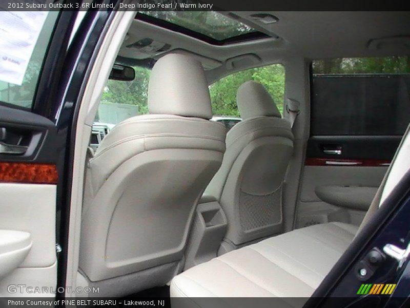 Deep Indigo Pearl / Warm Ivory 2012 Subaru Outback 3.6R Limited