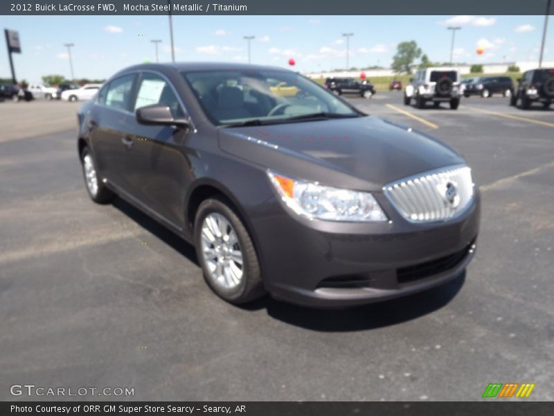 Mocha Steel Metallic / Titanium 2012 Buick LaCrosse FWD