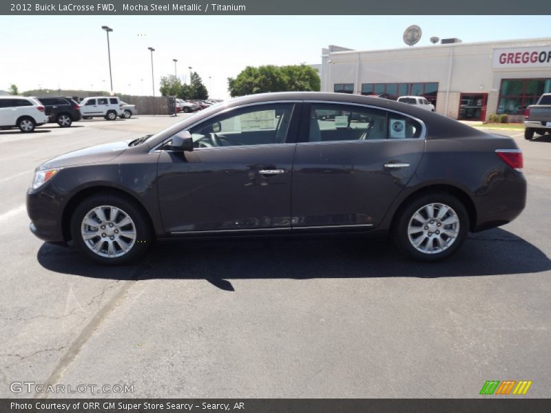Mocha Steel Metallic / Titanium 2012 Buick LaCrosse FWD