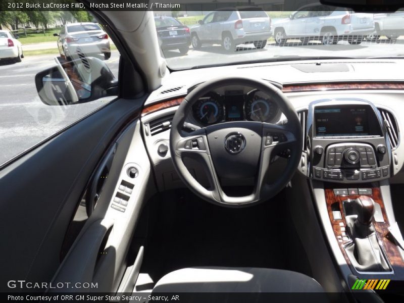 Mocha Steel Metallic / Titanium 2012 Buick LaCrosse FWD