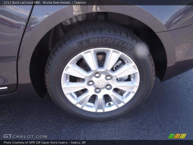 Mocha Steel Metallic / Titanium 2012 Buick LaCrosse FWD