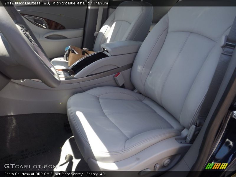 Midnight Blue Metallic / Titanium 2012 Buick LaCrosse FWD