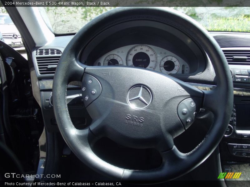 Black / Black 2004 Mercedes-Benz E 500 4Matic Wagon