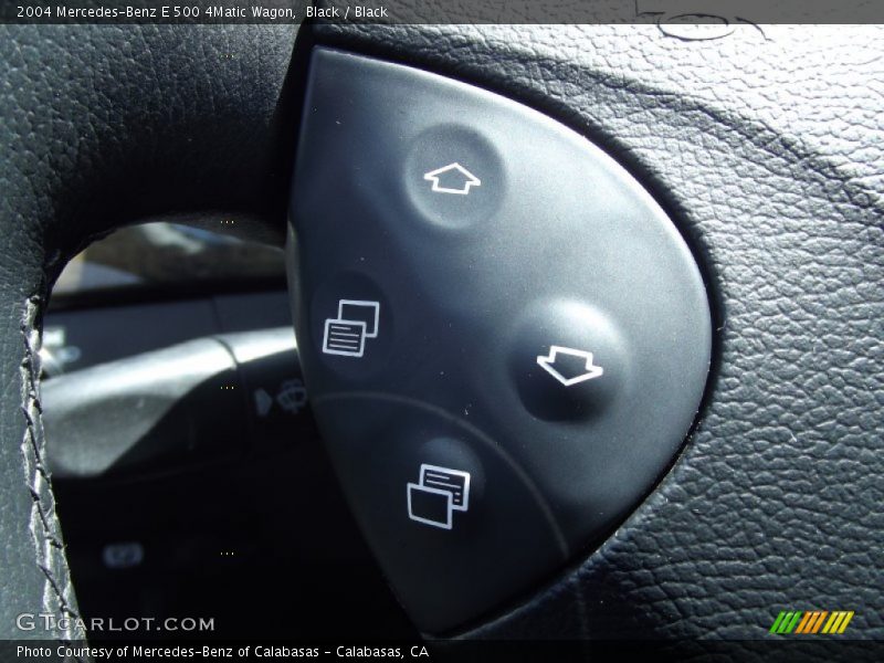 Black / Black 2004 Mercedes-Benz E 500 4Matic Wagon
