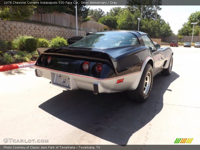 Silver Anniversary / Gray 1978 Chevrolet Corvette Indianapolis 500 Pace Car