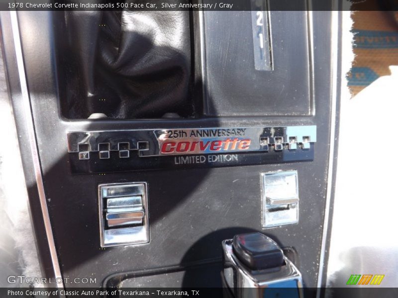  1978 Corvette Indianapolis 500 Pace Car Logo