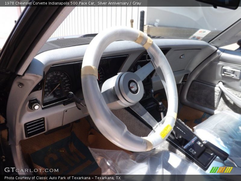 Dashboard of 1978 Corvette Indianapolis 500 Pace Car