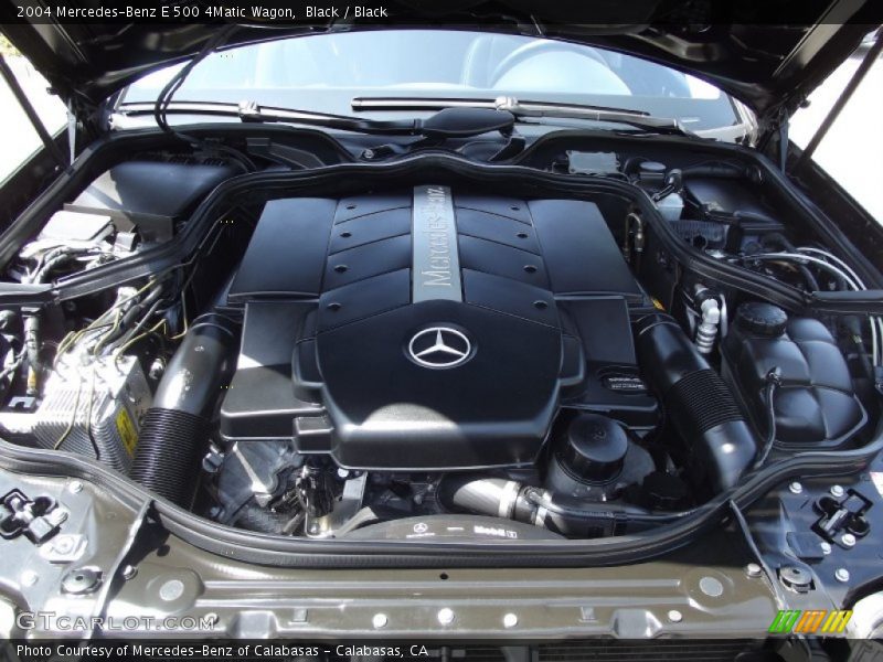 Black / Black 2004 Mercedes-Benz E 500 4Matic Wagon