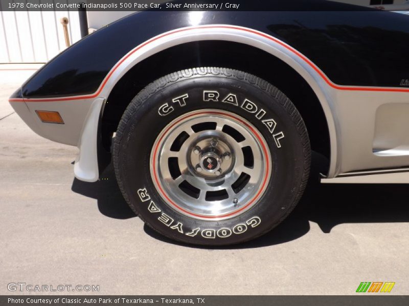  1978 Corvette Indianapolis 500 Pace Car Wheel