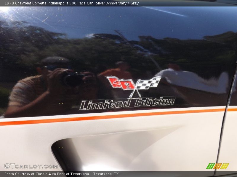  1978 Corvette Indianapolis 500 Pace Car Logo
