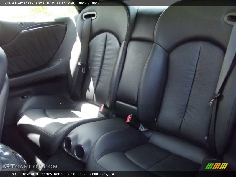 Black / Black 2009 Mercedes-Benz CLK 350 Cabriolet