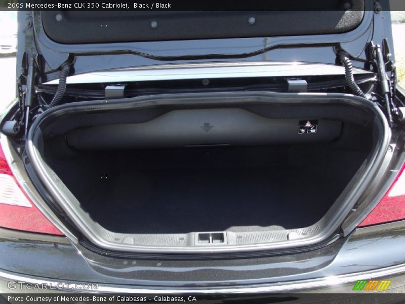 Black / Black 2009 Mercedes-Benz CLK 350 Cabriolet