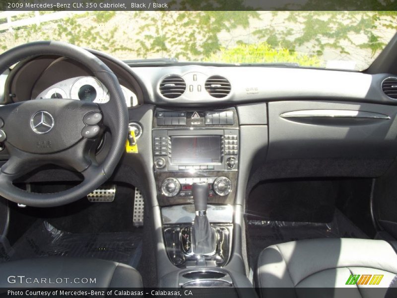 Black / Black 2009 Mercedes-Benz CLK 350 Cabriolet