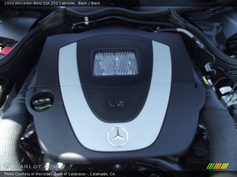 Black / Black 2009 Mercedes-Benz CLK 350 Cabriolet