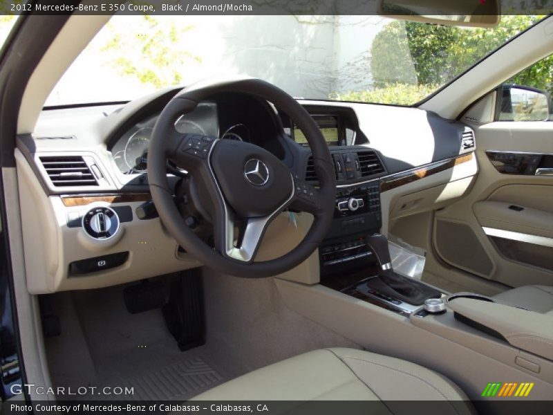 Black / Almond/Mocha 2012 Mercedes-Benz E 350 Coupe