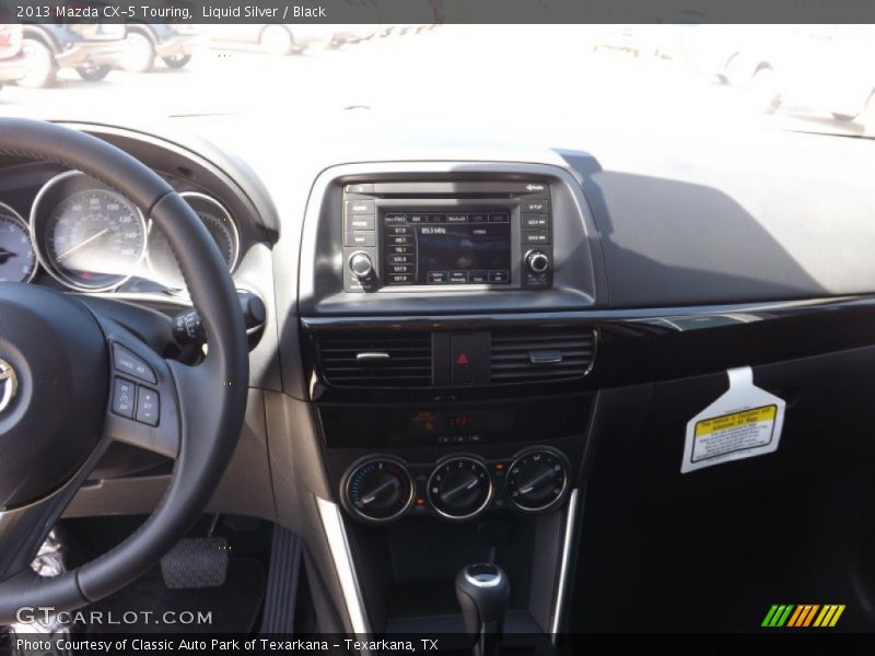 Liquid Silver / Black 2013 Mazda CX-5 Touring