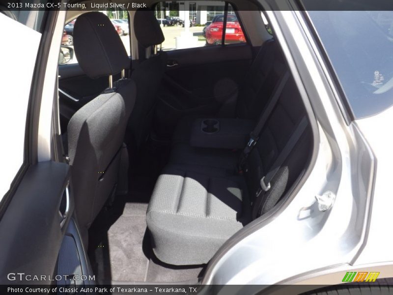 Liquid Silver / Black 2013 Mazda CX-5 Touring