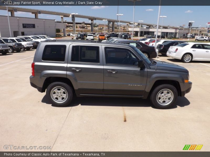 Mineral Gray Metallic / Dark Slate Gray 2012 Jeep Patriot Sport