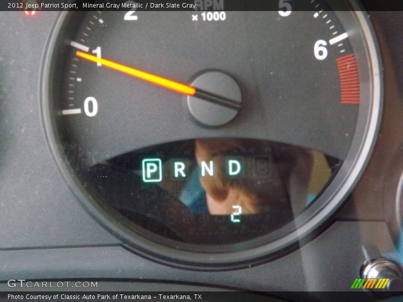 Mineral Gray Metallic / Dark Slate Gray 2012 Jeep Patriot Sport