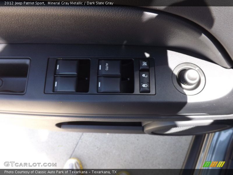 Mineral Gray Metallic / Dark Slate Gray 2012 Jeep Patriot Sport