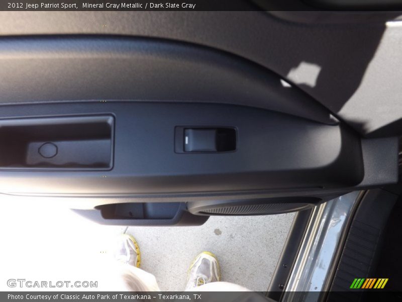 Mineral Gray Metallic / Dark Slate Gray 2012 Jeep Patriot Sport