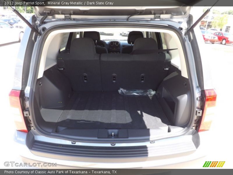 Mineral Gray Metallic / Dark Slate Gray 2012 Jeep Patriot Sport