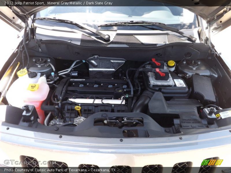 Mineral Gray Metallic / Dark Slate Gray 2012 Jeep Patriot Sport