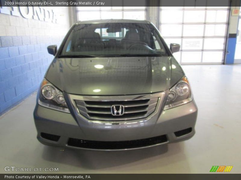 Sterling Gray Metallic / Gray 2009 Honda Odyssey EX-L