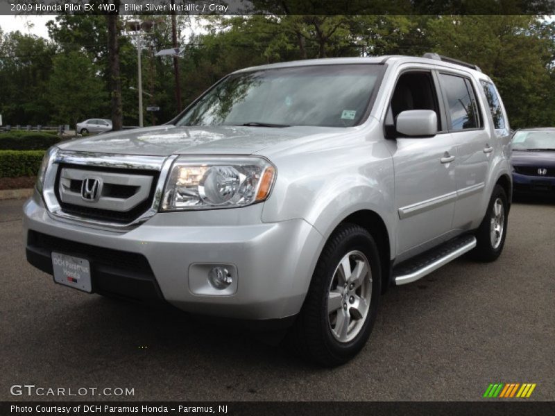 Billet Silver Metallic / Gray 2009 Honda Pilot EX 4WD
