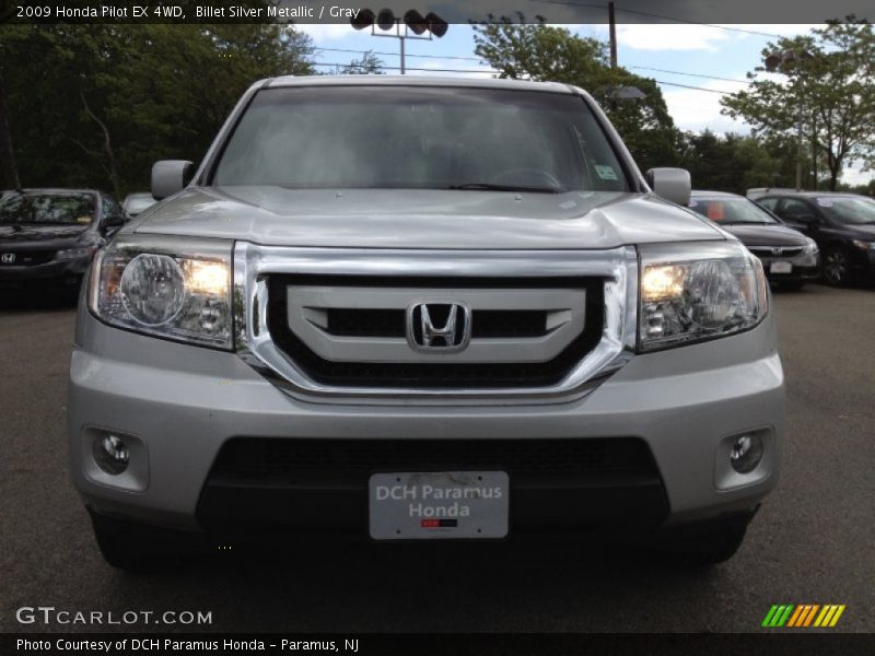 Billet Silver Metallic / Gray 2009 Honda Pilot EX 4WD