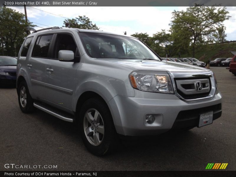 Billet Silver Metallic / Gray 2009 Honda Pilot EX 4WD