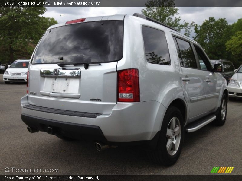 Billet Silver Metallic / Gray 2009 Honda Pilot EX 4WD