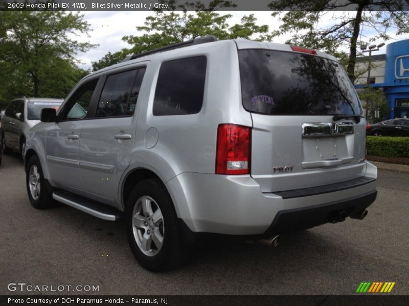 Billet Silver Metallic / Gray 2009 Honda Pilot EX 4WD