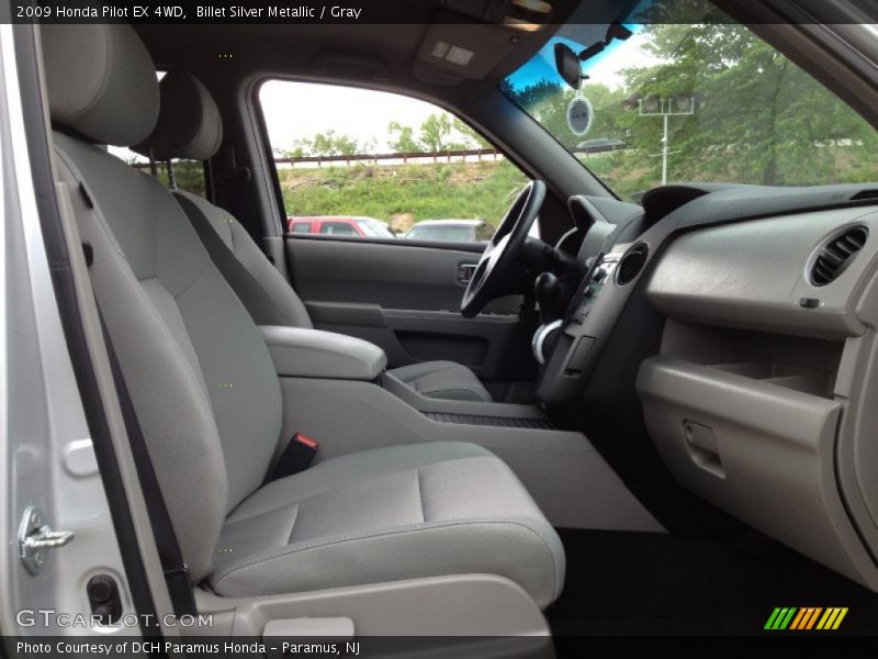 Billet Silver Metallic / Gray 2009 Honda Pilot EX 4WD