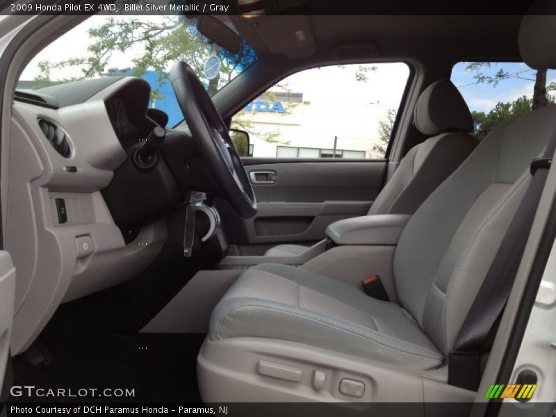 Billet Silver Metallic / Gray 2009 Honda Pilot EX 4WD