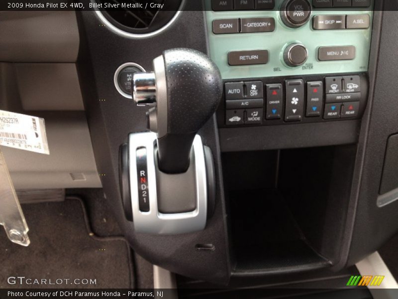 Billet Silver Metallic / Gray 2009 Honda Pilot EX 4WD