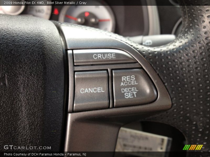 Billet Silver Metallic / Gray 2009 Honda Pilot EX 4WD
