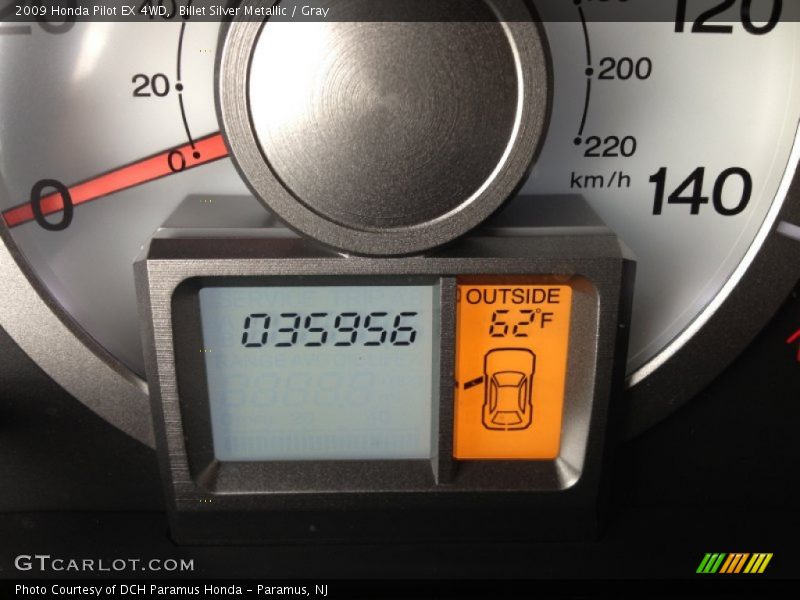 Billet Silver Metallic / Gray 2009 Honda Pilot EX 4WD