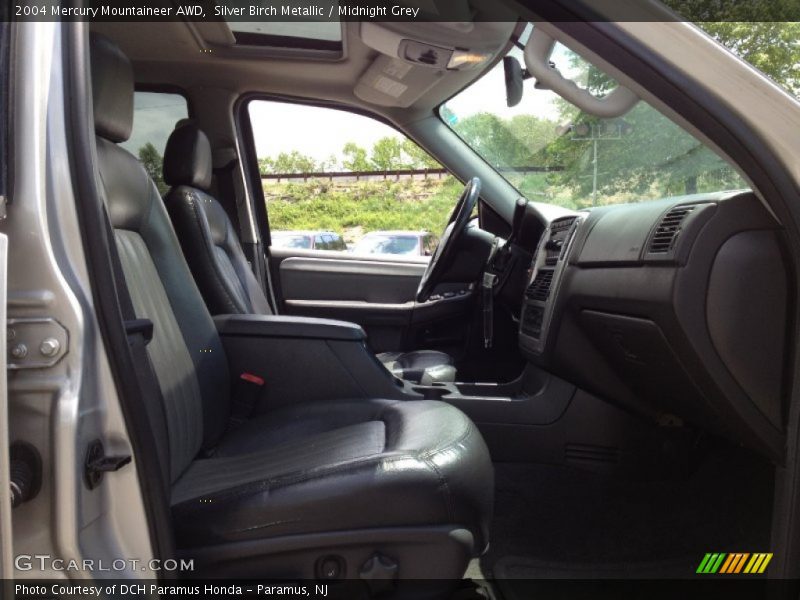 Silver Birch Metallic / Midnight Grey 2004 Mercury Mountaineer AWD