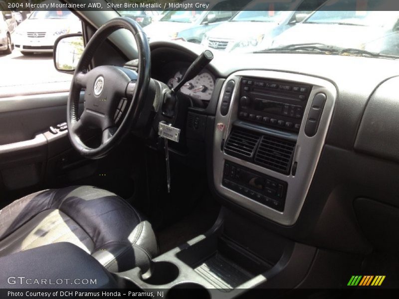 Silver Birch Metallic / Midnight Grey 2004 Mercury Mountaineer AWD