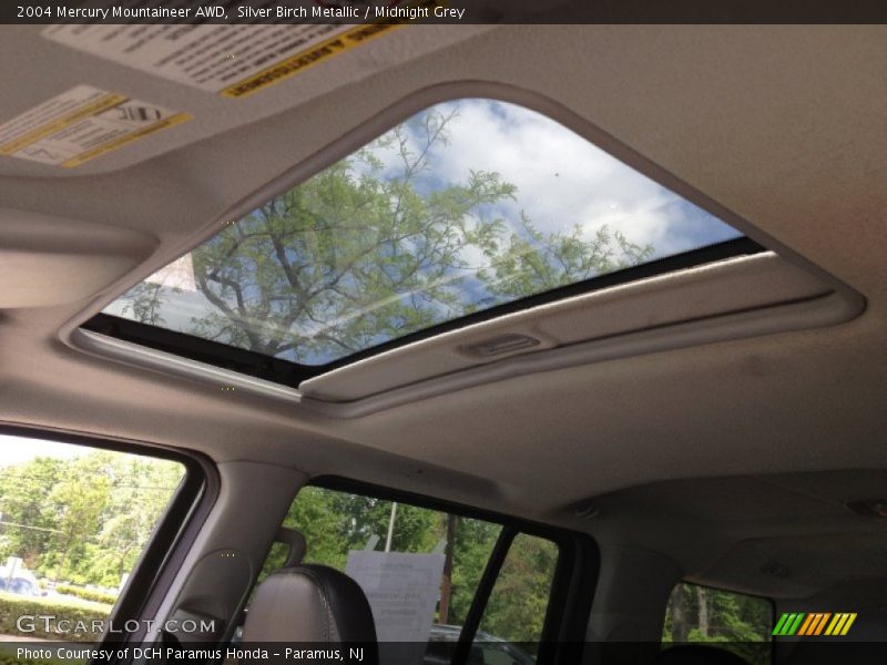 Silver Birch Metallic / Midnight Grey 2004 Mercury Mountaineer AWD