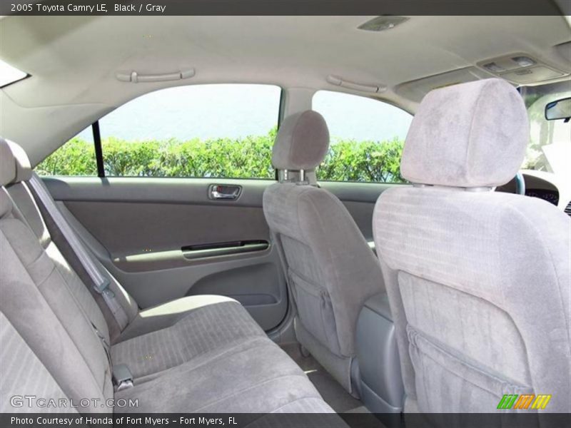 Black / Gray 2005 Toyota Camry LE