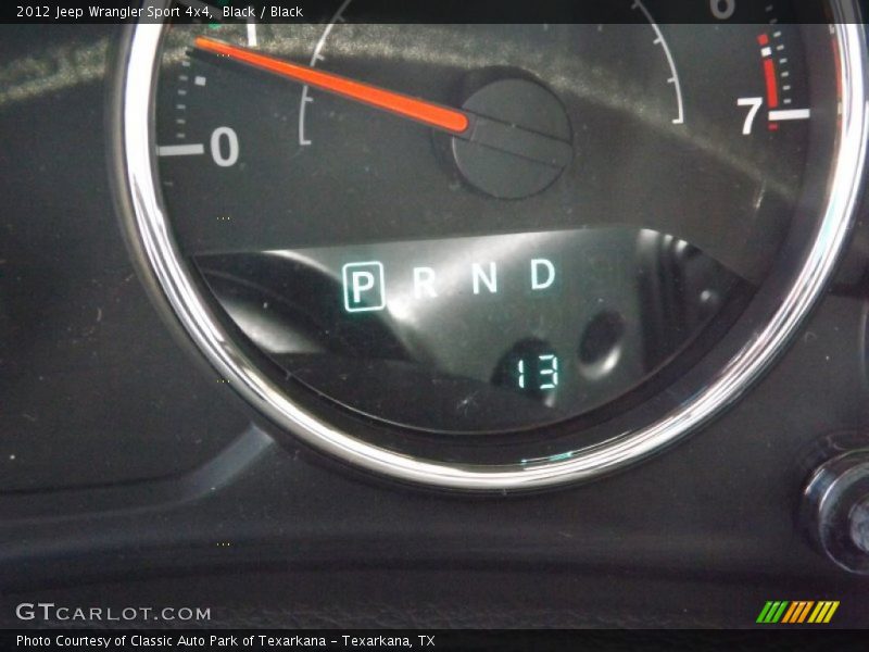 Black / Black 2012 Jeep Wrangler Sport 4x4